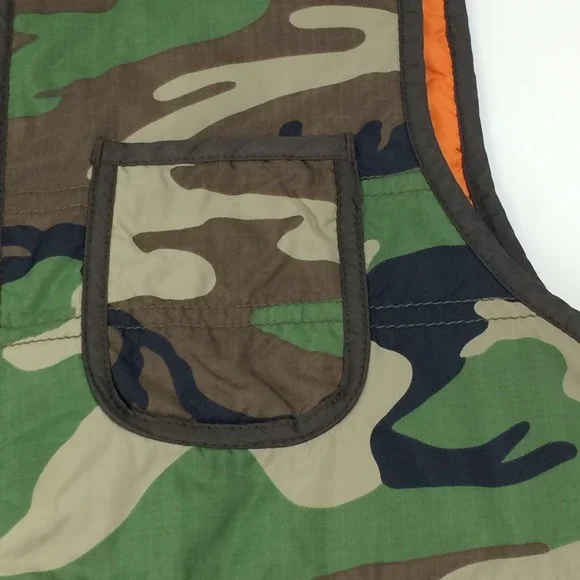 Denim Supply Ralph Lauren Vest Womens Medium Camo American Flag Lightweight USA - Picture 13 of 13